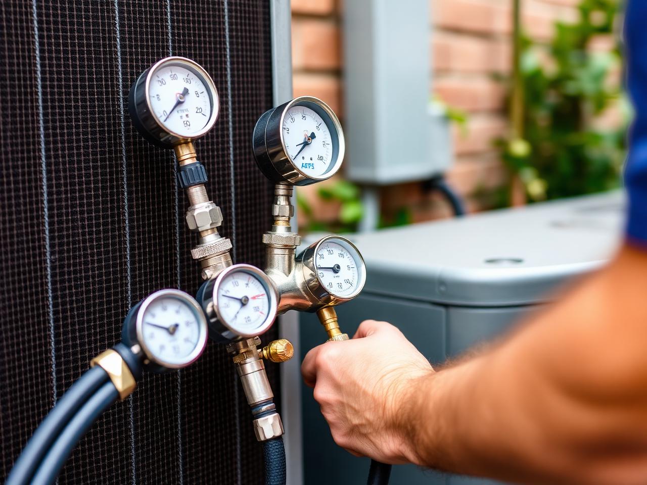 Carga de Gas Refrigerante